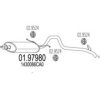 MTS 01.97980 End Silencer